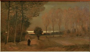 Autumn Landscape at Evening