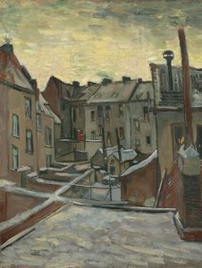 Houses Seen from the Back by Vincent van Gogh