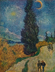 The Cypress Road by Vincent van Gogh