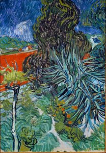 The garden of Dr. Gachet at Auvers-sur-Oise by Vincent van Gogh