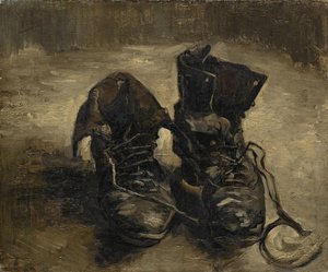 The Black Boots or The Old Shoes by Vincent van Gogh