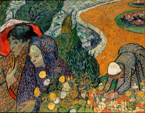 Memory of the Garden at Etten (Ladies of Arles) by Vincent van Gogh