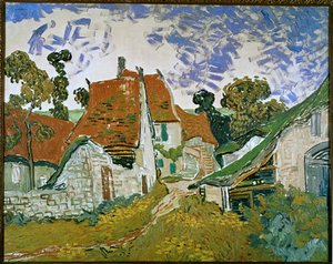Street in Auvers by Vincent van Gogh