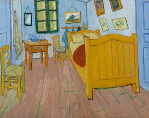 The Bedroom by Vincent van Gogh