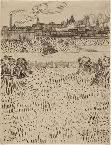 The Harvest by Vincent van Gogh