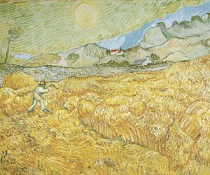 The Harvester by Vincent van Gogh