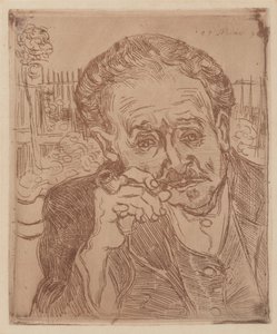The Man with the Pipe: Portrait of Doctor Gachet by Vincent van Gogh