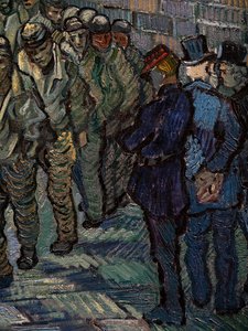 The Prison Courtyard (detail)