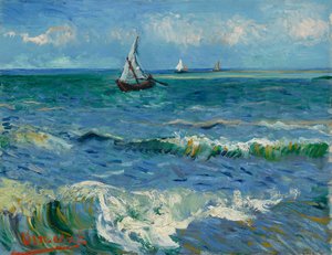 The Sea near Saintes-Maries-de-la-Mer