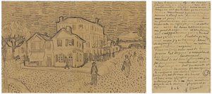 The Yellow House The street, Letter to Theo from Arles, Saturday, 29 September 1888 by Vincent van Gogh