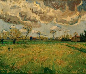 Meadows (Arles) by Vincent van Gogh