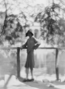 Portrait of Young Woman, Rome; Photo Studio