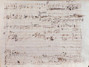 Sheet Music Page for The Pirate, Opera by Vincenzo Bellini by Vincenzo Bellini