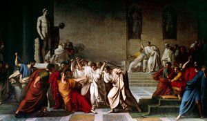 The Death of Julius Caesar by Vincenzo Camuccini