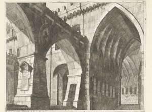 Courtyard of a Castle