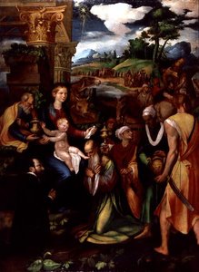 Adoration of the Magi with a Donor