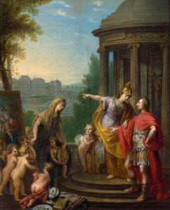 Allegory of the Transfer of the Imperial Gallery to the Belvedere by Vinzenz Fischer