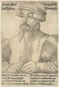 Portrait of Jakob Baumann by Virgil Solis