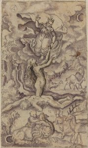 The Creation of Eve by Virgil Solis