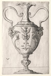Design for a Vase by Virgilius Solis