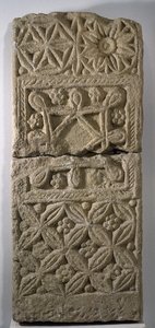 Visigothic tombstone, 5th-6th centuries