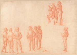 Groups of Male Figures by Vittore Carpaccio