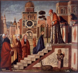 Presentation of the Virgin in the Temple by Vittore Carpaccio