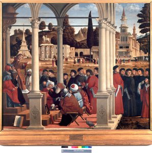 St. Stephen’s Disputation with the Elders of the Sanhedrin