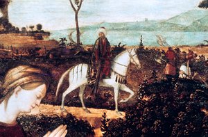 Ste Famille (detail) by Vittore Carpaccio