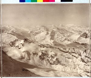 Alps Panorama by Vittorio Sella