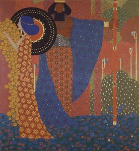 Princess and Warrior by Vittorio Zecchin