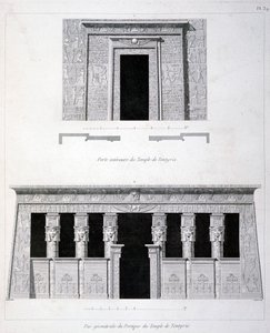 A Doorway and Gantry at the Temple of Tentyris by Vivant Denon