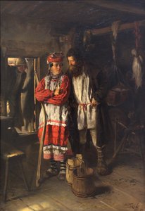 Father-in-law by Vladimir Egorovic Makovsky