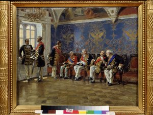 Waiting for an Audience by Vladimir Egorovic Makovsky