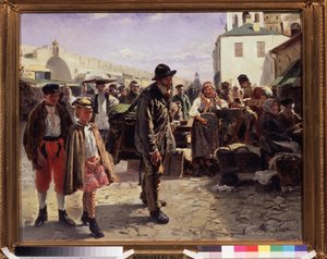 The Organ Grinder by Vladimir Egorovic Makovsky