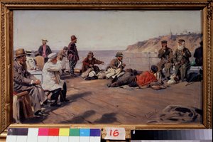 On the Deck by Vladimir Egorovic Makovsky