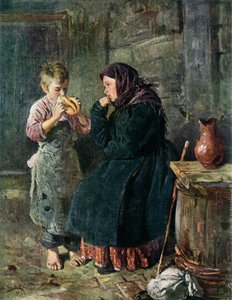 The Meeting of Mother and Son by Vladimir Egorovic Makovsky