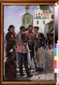 Kvas Seller by Vladimir Egorovic Makovsky
