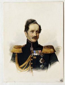 Portrait of the Prince A. F. Orlov by Vladimir Ivanovich Hau