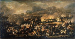 The Battle of Nations of Leipzig on October 1813 by Vladimir Ivanovich Moshkov