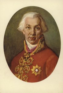 Gavrila Derzhavin, Russian Poet by Vladimir Lukich Borovikovsky