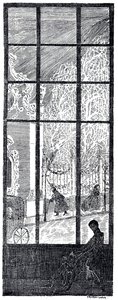 Illustration for The Round Dance of Seasons by K. Balmont by Vladimir Petrovich Drittenpreis