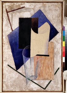 Still life (c.1920) by Vladislav Maximilianovich Strzheminsky