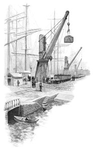 Loading Coal at Newcastle, New South Wales, Australia by WC Fitler