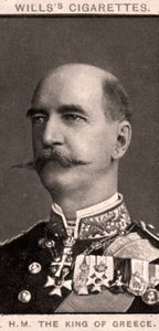The King of Greece, 1908 by WD and HO Wills