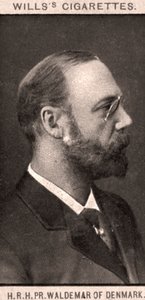 H.R.H, Prince Waldemar of Denmark, 1908 by WD and HO Wills