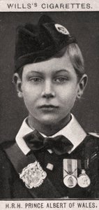 H.R.H Prince Albert of Wales, 1908 by WD and HO Wills
