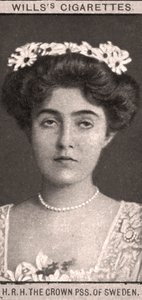 H.R.H The Crown Princess of Sweden by WD and HO Wills