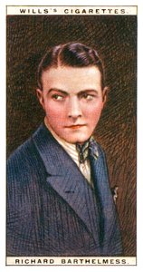 Richard Barthelmess, American Film Star, 1928 by WD and HO Wills
