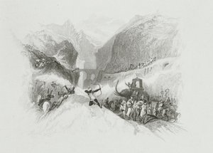 Hannibal Passing the Alps by W.R. Smith